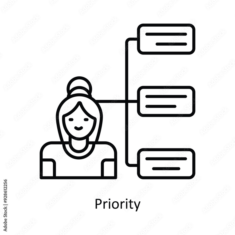 Priority vector filled outline Icon Design illustration. Graphic Design Symbol on White background EPS 10 File Priority vector filled outline Icon Design illustration. Graphic Design Symbol on White background EPS 10 File