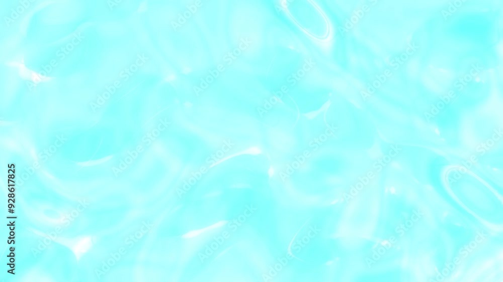 3D Pool Water Animation. Abstract blue background 3D Pool Water Animation. Abstract blue background