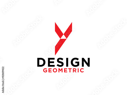 Free Download Abstract Initial Letter Y Logo. Origami Style isolated on White Background. Usable for Business and Branding Logos. - GFXLoad