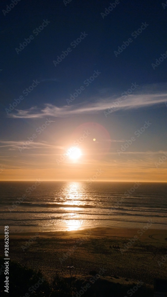 Obraz premium sunset over the sea