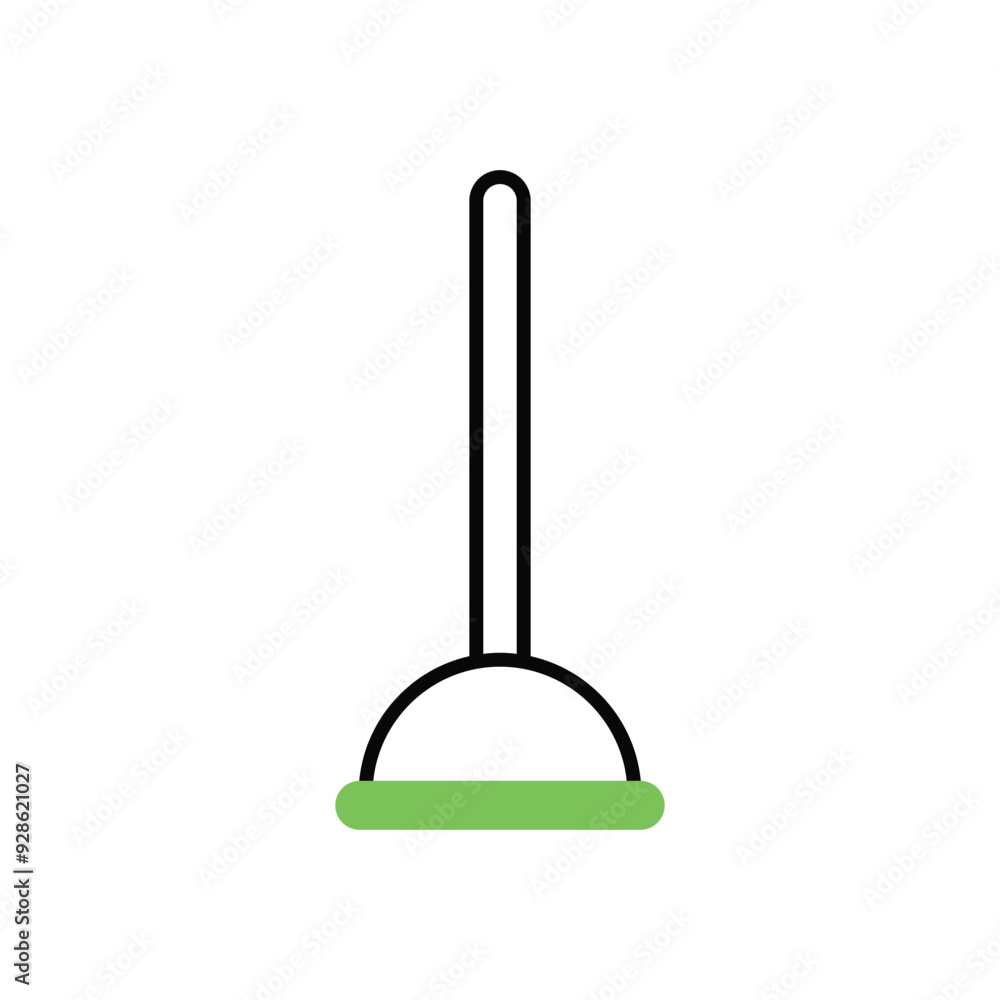 Plunger vector icon Plunger vector icon