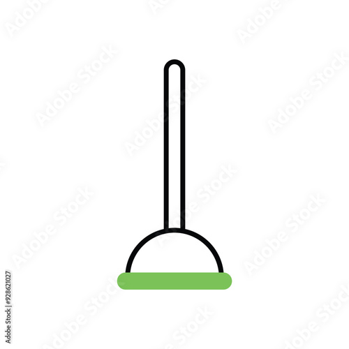Plunger vector icon