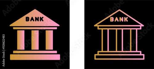 Bank Vector Icon