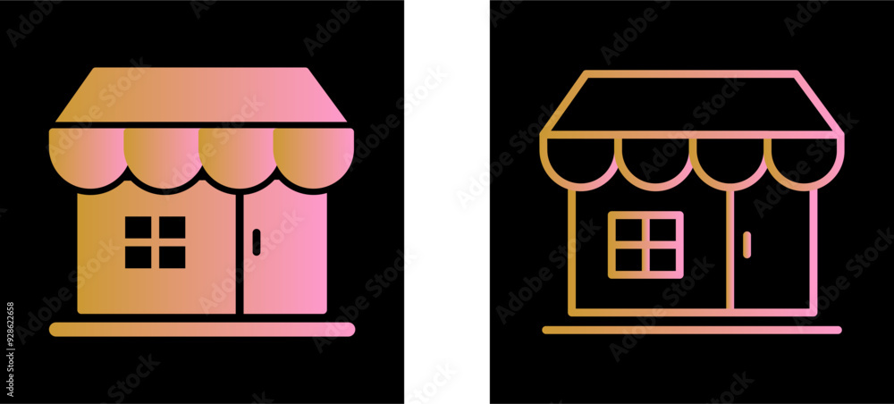Store Vector Icon Store Vector Icon
