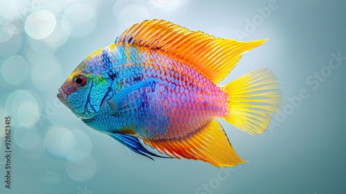 Copperband butterflyfish (Chelmon rostratus).