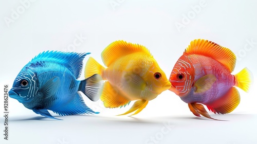 Copperband butterflyfish (Chelmon rostratus).