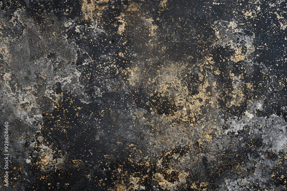 A close-up shot of a dirty wall with paint applied A close-up shot of a dirty wall with paint applied