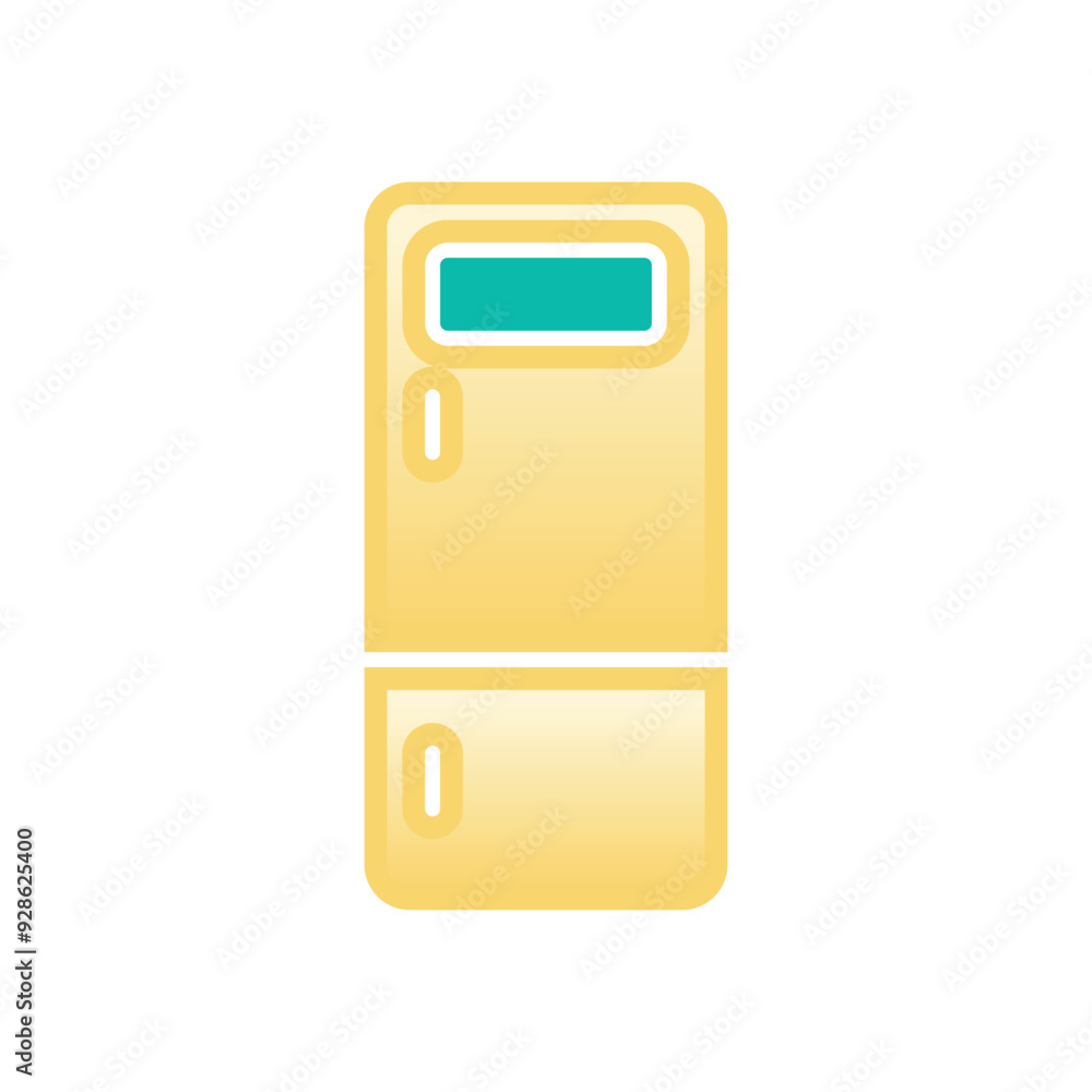 Refrigerator vector icon Refrigerator vector icon