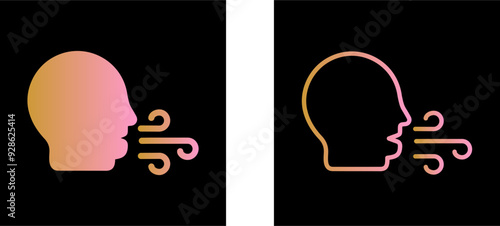 Bad Breath Vector Icon