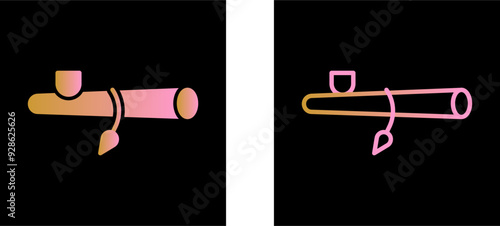 Pipe Of Peace Vector Icon