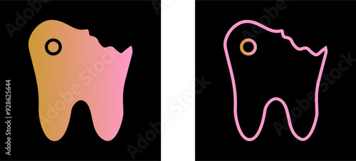 Caries Vector Icon