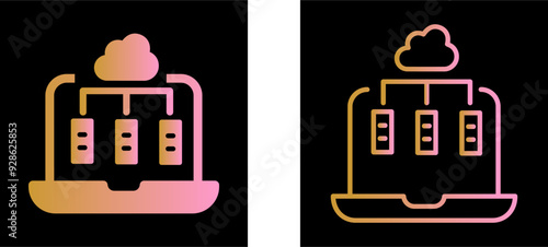 Online Library Vector Icon