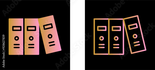 Binder Vector Icon