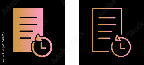 History Vector Icon