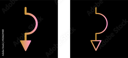 Arrow down Vector Icon