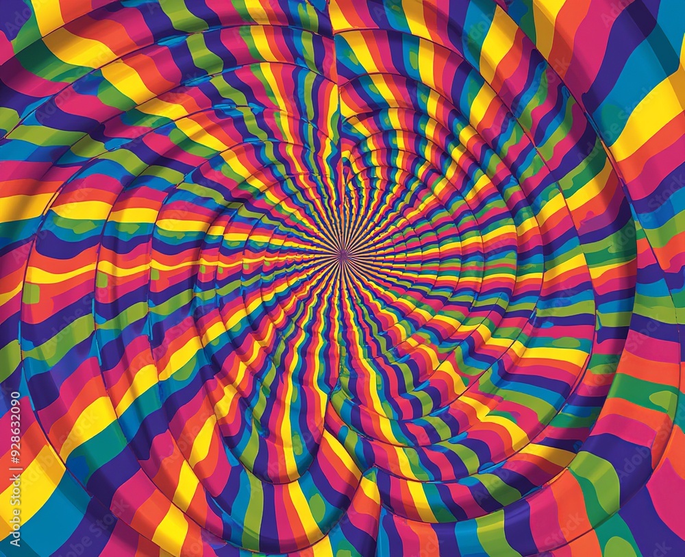 Groovy Rainbow Checkerboard Background: Psychedelic 70s Retro Vector Art Groovy Rainbow Checkerboard Background: Psychedelic 70s Retro Vector Art