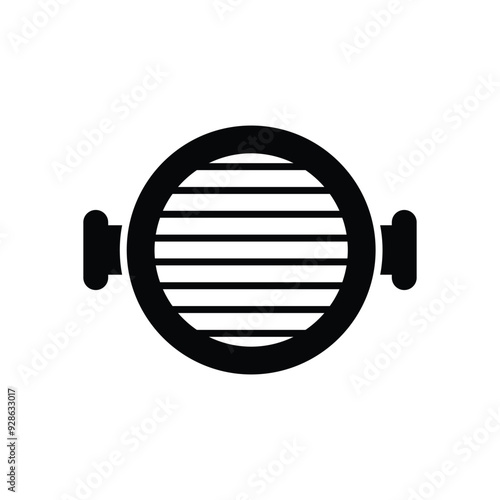Grill  vector icon