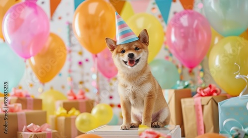 The Shiba Inu Birthday Party photo