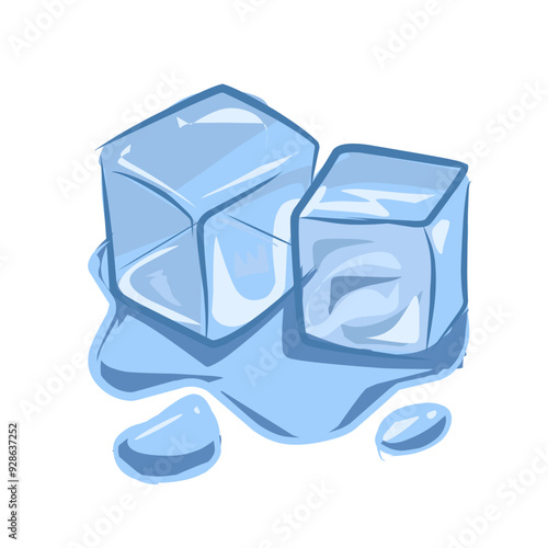 melting cube