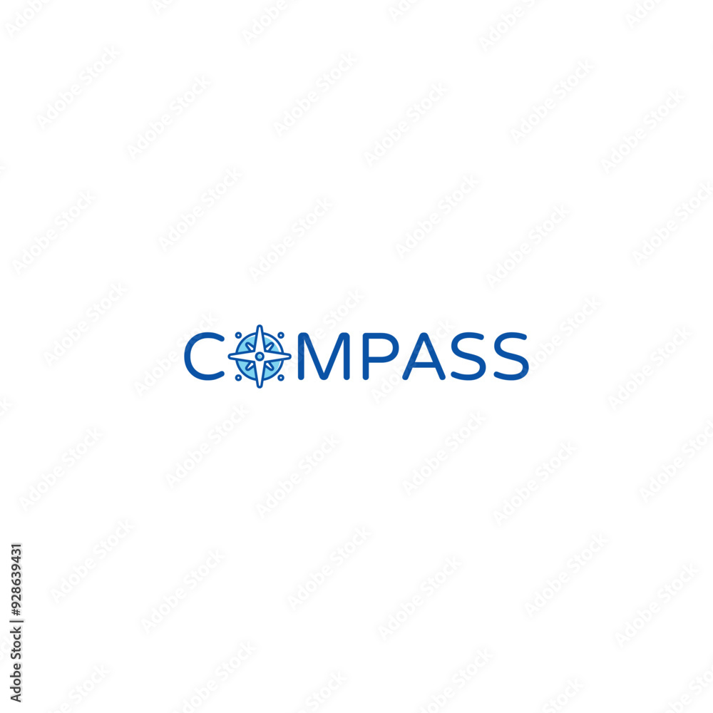 Compass logo or wordmark design Compass logo or wordmark design