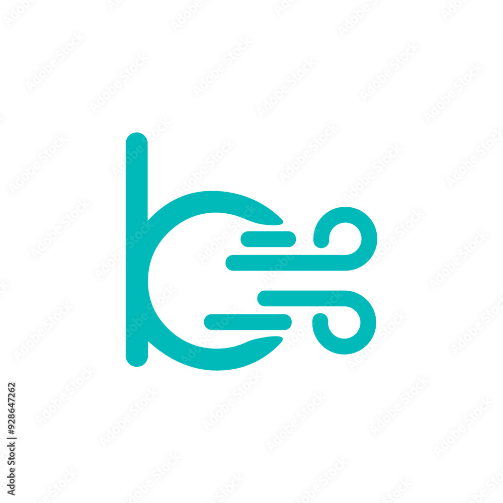 a combination of logos and vectors of wind, with initials, letters, numbers, or alphabets for business and others a combination of logos and vectors of wind, with initials, letters, numbers, or alphabets for business and others