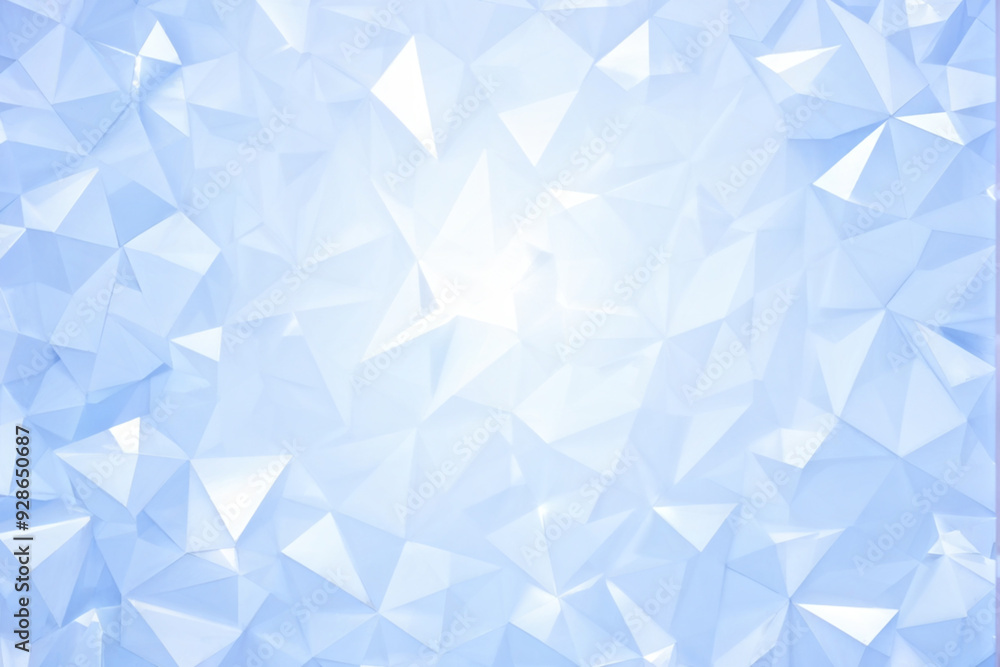 Polygonal Ice Pattern: Modern Geometric Art Polygonal Ice Pattern: Modern Geometric Art
