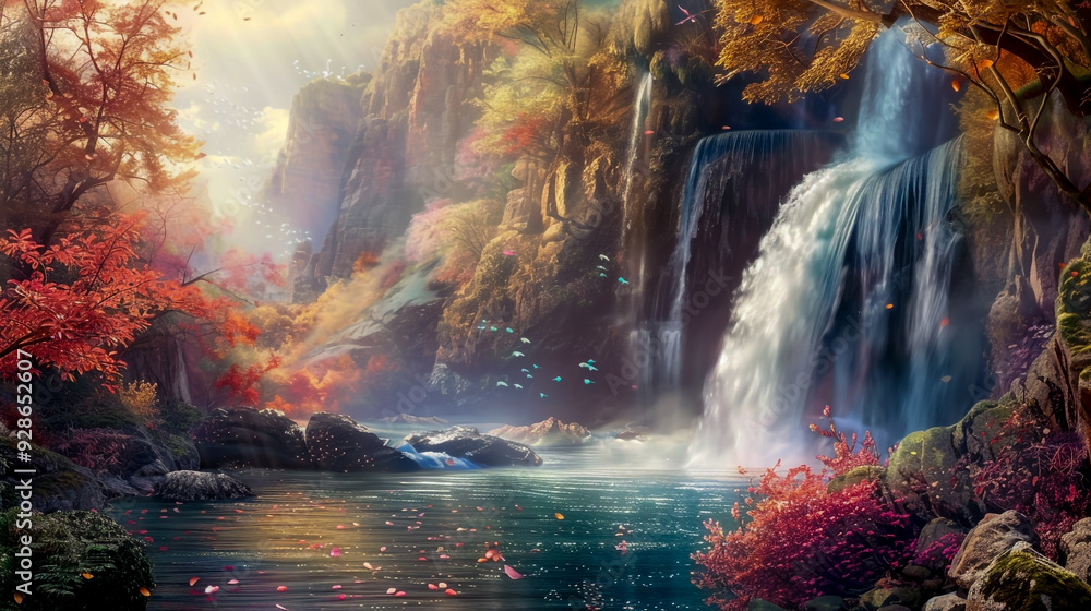 Beautiful Waterfall Beautiful Waterfall