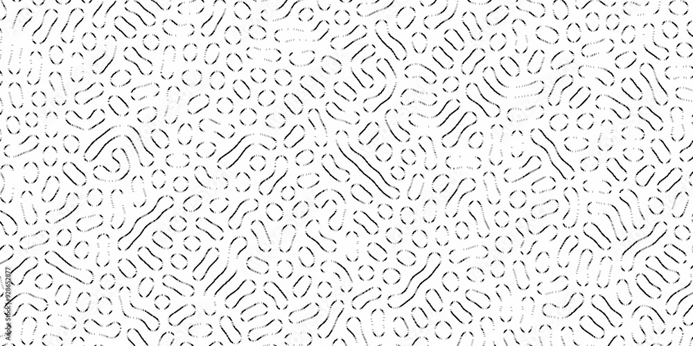 Abstract Turing organic wallpaper with background. Turing reaction diffusion monochrome seamless pattern with chaotic motion. Natural seamless line pattern. Linear design with biological shapes. Abstract Turing organic wallpaper with background. Turing reaction diffusion monochrome seamless pattern with chaotic motion. Natural seamless line pattern. Linear design with biological shapes.
