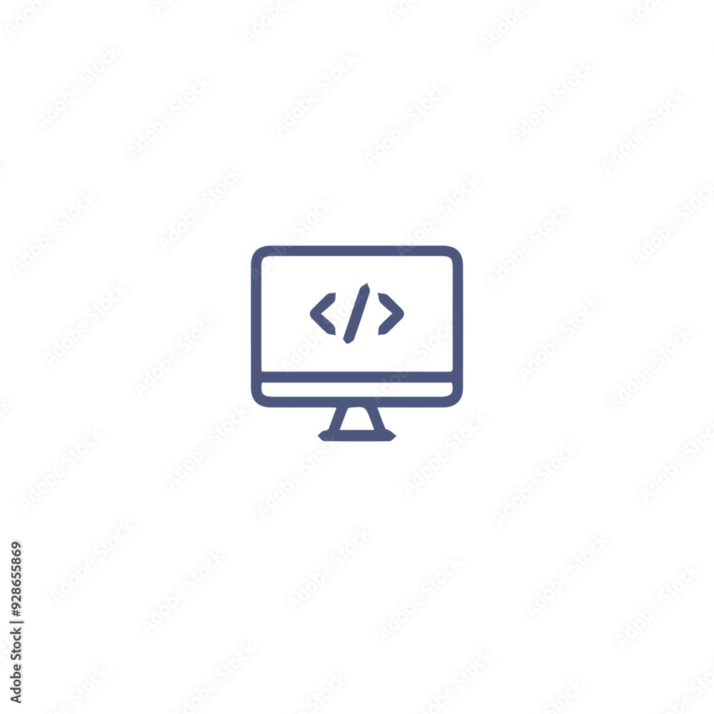 programming icon vector design , devOps icon programming icon vector design , devOps icon