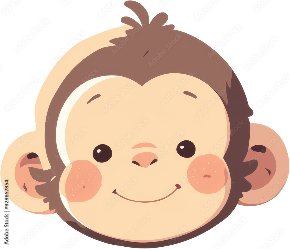 Cartoon Monkey Head Clipart Cartoon Monkey Head Clipart