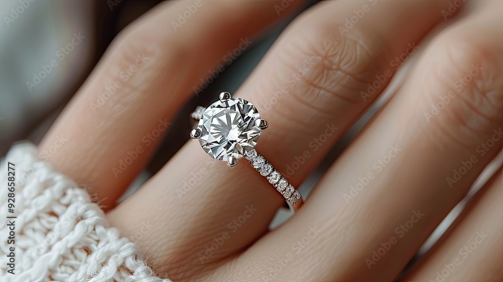 Beautiful diamond ring on a woman's hand romance Beautiful diamond ring on a woman's hand romance