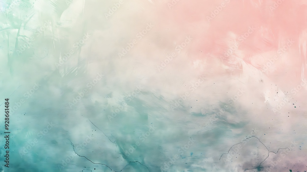 Naklejka premium Abstract Watercolor Background with Pink and Blue Colors