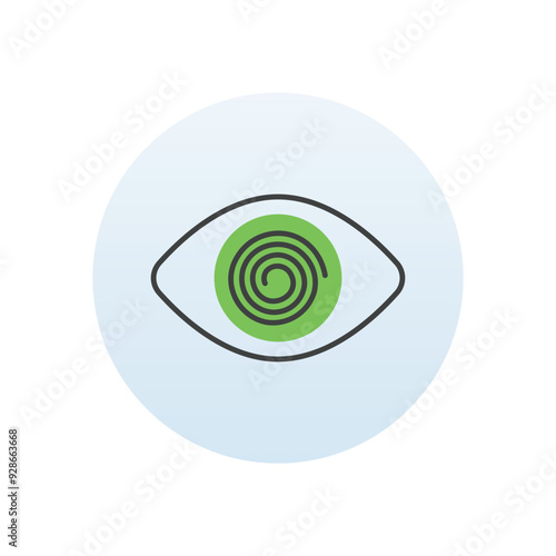Hypnosis vector icon