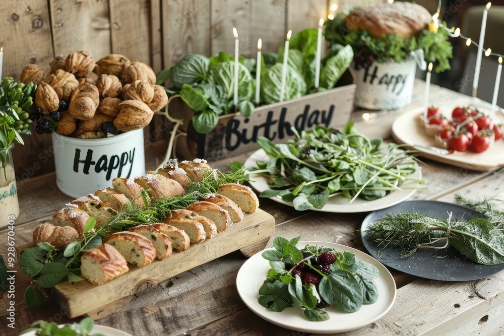 Nature-Themed Collage: A serene collage with photos of outdoor birthday celebrations, nature scenes, and rustic decorations. Nature-Themed Collage: A serene collage with photos of outdoor birthday celebrations, nature scenes, and rustic decorations.
