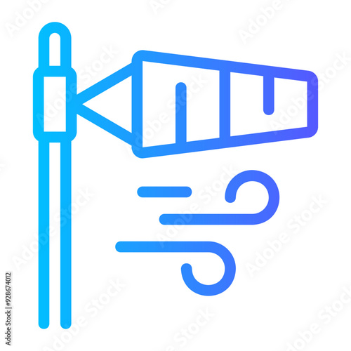 windsock gradient icon