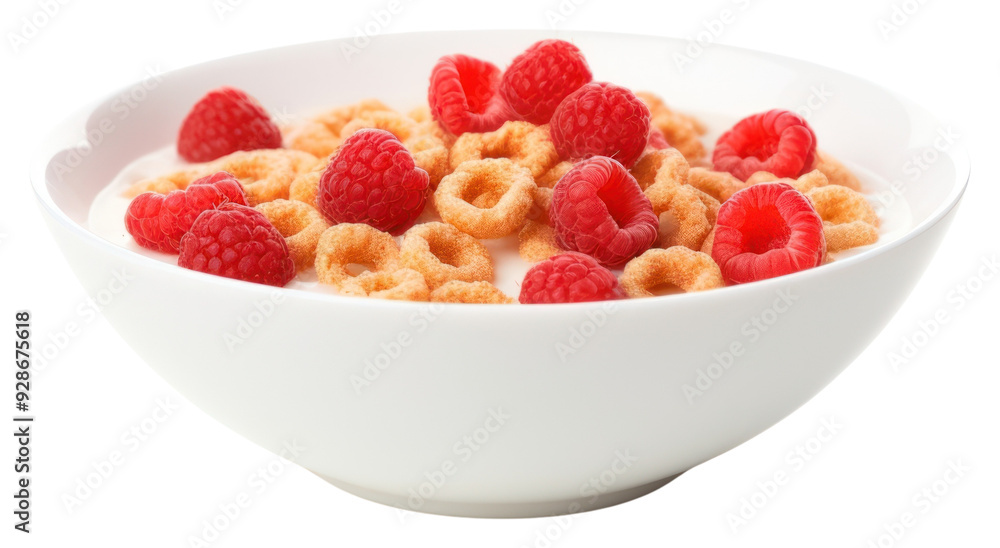 PNG Raspberry cereal fruit food.