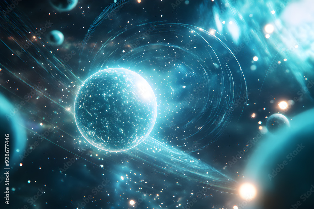 background with space background with space