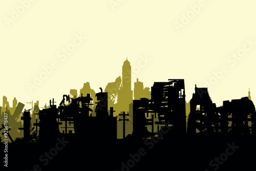 Ruined city