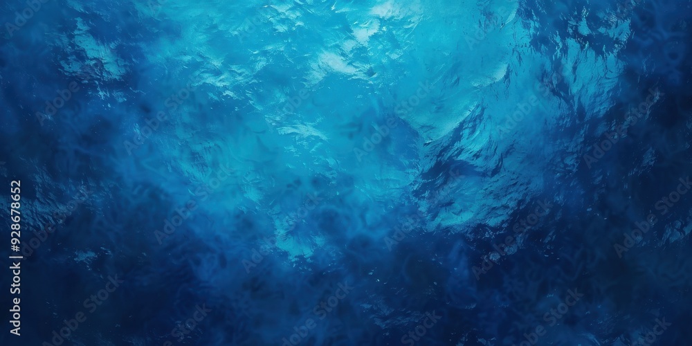 A vibrant underwater scene showcasing the mesmerizing shades of blue in the ocean, reflecting tranquility and depth. A vibrant underwater scene showcasing the mesmerizing shades of blue in the ocean, reflecting tranquility and depth.