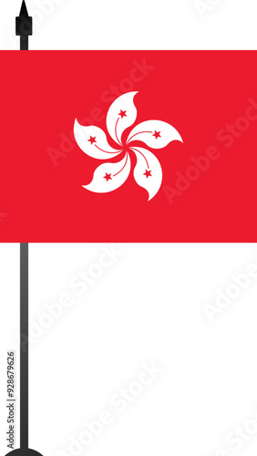 Hong Kong Flag Pole
