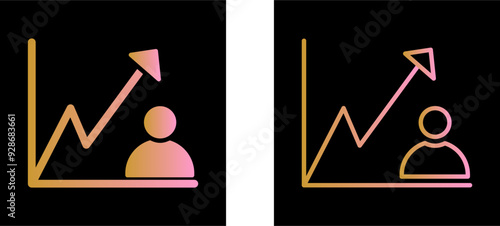Business Growth Vector Icon