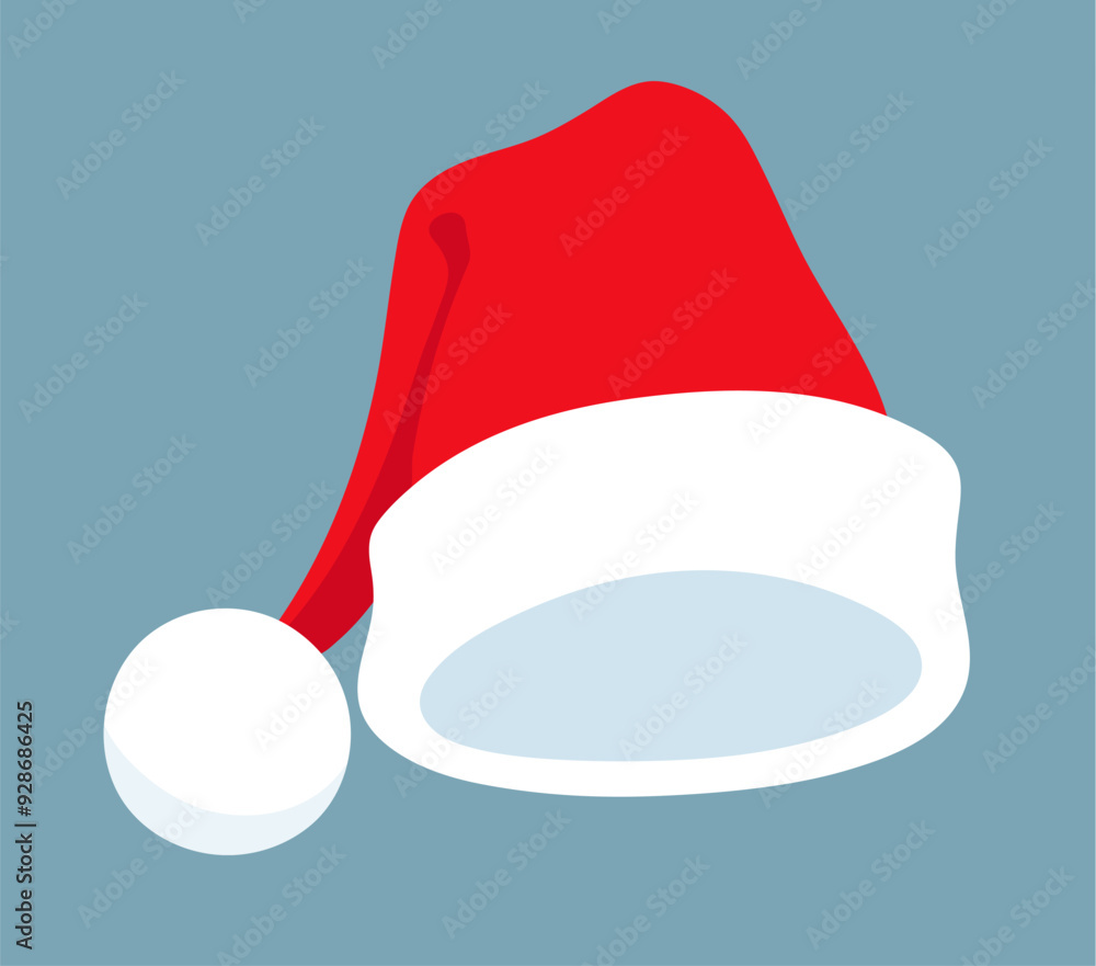 Vector illustration of Santa Hat design element Vector illustration of Santa Hat design element
