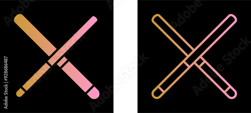 Pool Cue Vector Icon