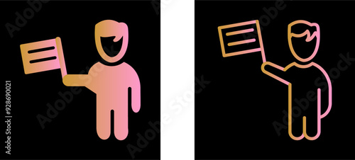 Protest Vector Icon