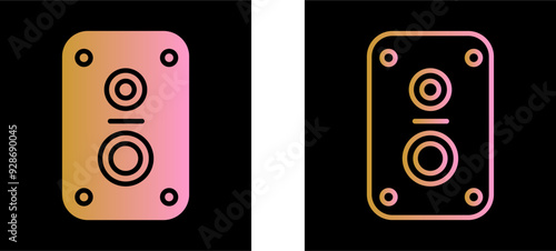 Speaker Vector Icon