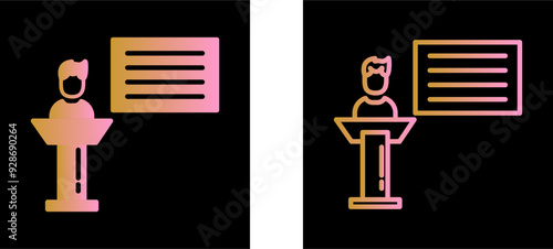 Seminar Vector Icon