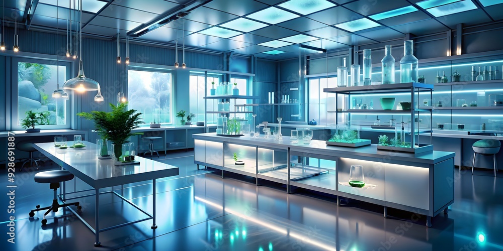 Futuristic pharmaceutical company developing enchanted drugs for supernatural healing, futuristic, pharmaceutical Futuristic pharmaceutical company developing enchanted drugs for supernatural healing, futuristic, pharmaceutical