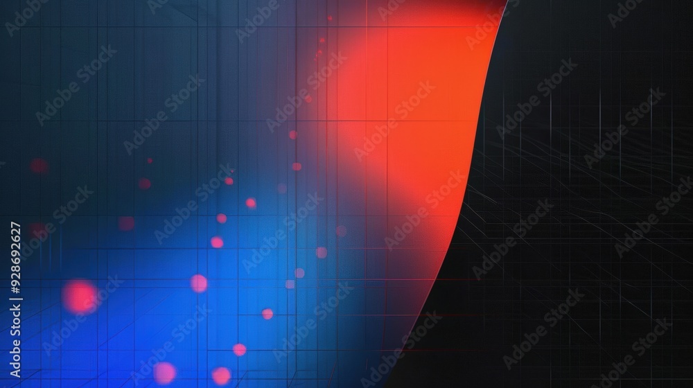 Fototapeta premium Abstract digital art