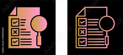 Case Study Vector Icon