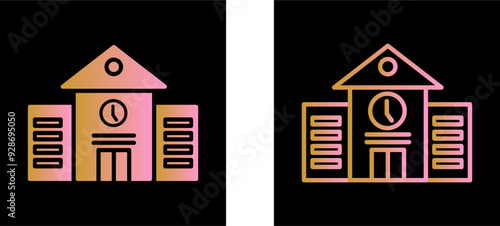 University Campus Vector Icon